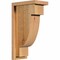 Ekena Millwork Alpine Rough Sawn Corbel w/Backplate, Western Red Cedar, 6"W x 10"D x 18"H COR06X10X18ALP01RWR - alternate 1